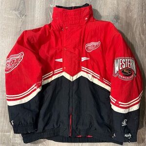 Vintage Logo Athletic Detroit Red Wings Jacket
